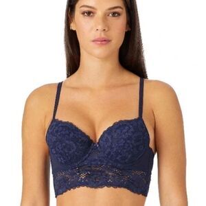 Adore Me Blue All Lace Bra 40DD